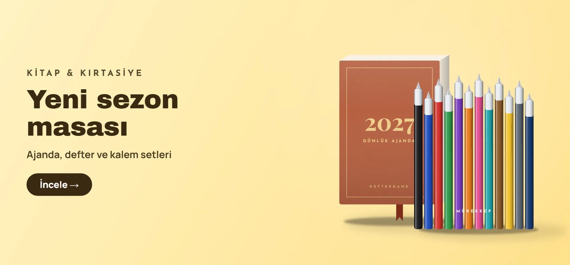 Kitap & Kırtasiye: Yeni sezon masası