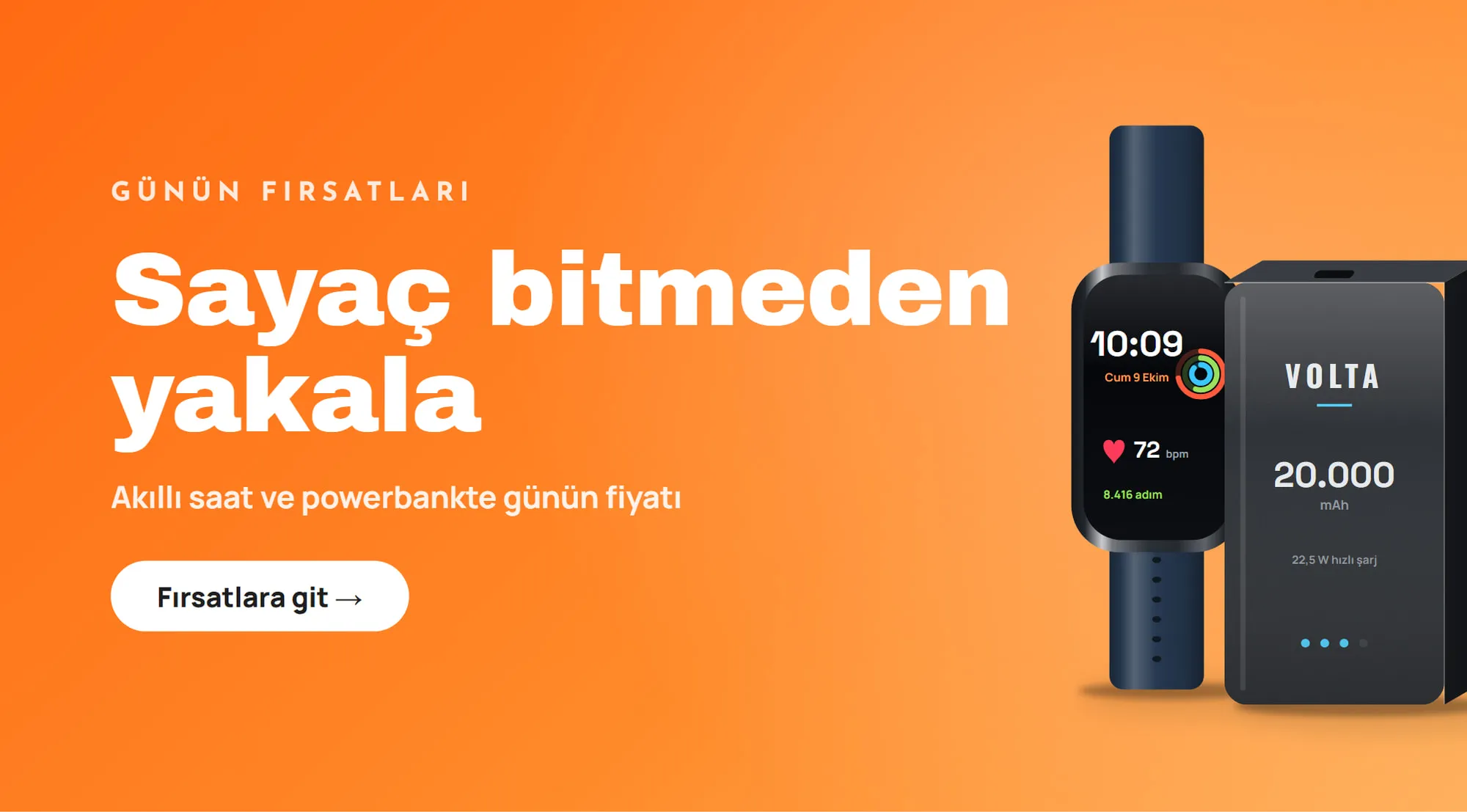 Günün fırsatları: akıllı saat ve powerbank